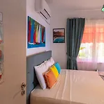 Derin Mavi Butik Quarto em Acomodações Particulares