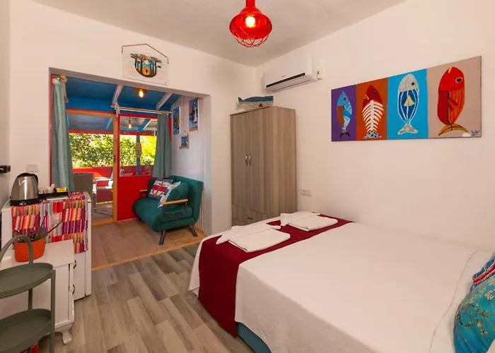 Quarto em Acomodações Particulares Derin Mavi Butik