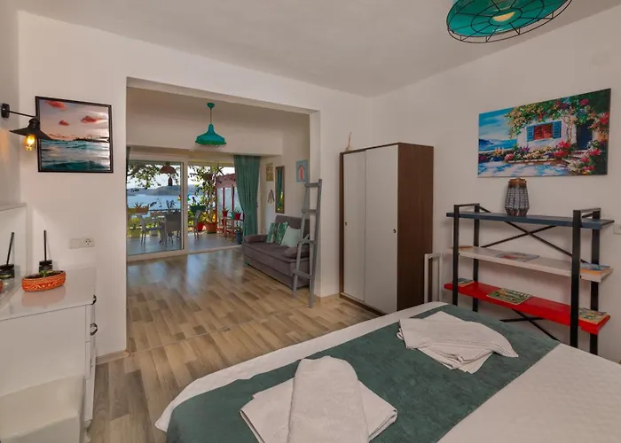 Quarto em Acomodações Particulares Derin Mavi Butik *